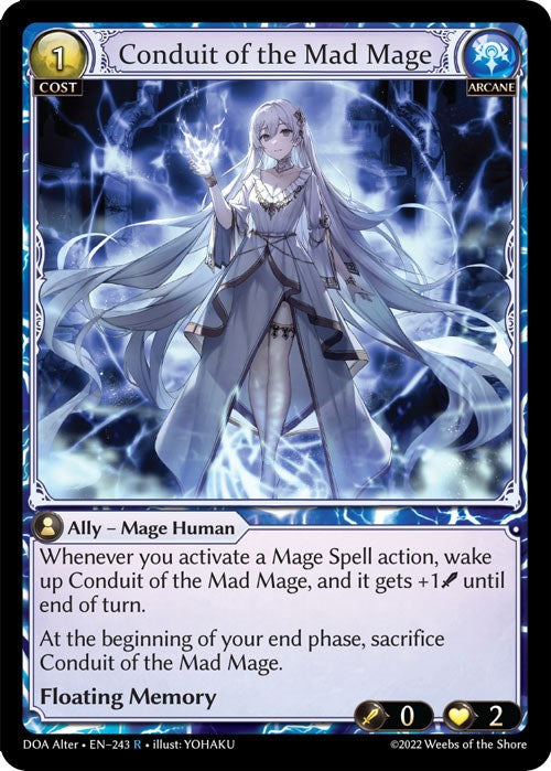 Conduit of the Mad Mage (243) [Dawn of Ashes: Alter Edition] | Card Merchant Takapuna