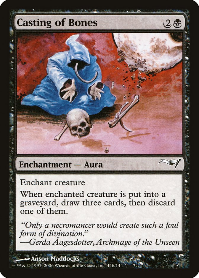 Casting of Bones [Coldsnap Theme Decks] | Card Merchant Takapuna