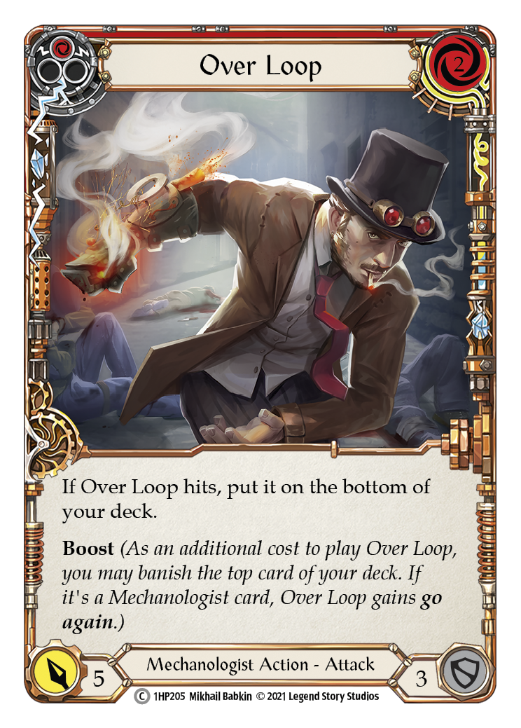 Over Loop (Red) [1HP205] (History Pack 1) | Card Merchant Takapuna