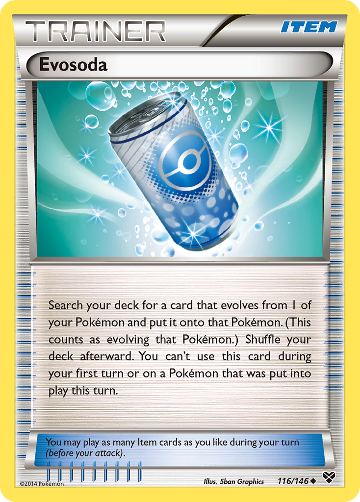 Evosoda (116/146) [XY: Base Set] | Card Merchant Takapuna