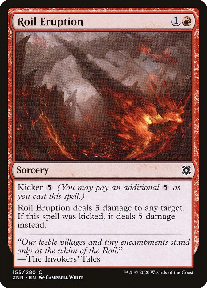 Roil Eruption [Zendikar Rising] | Card Merchant Takapuna