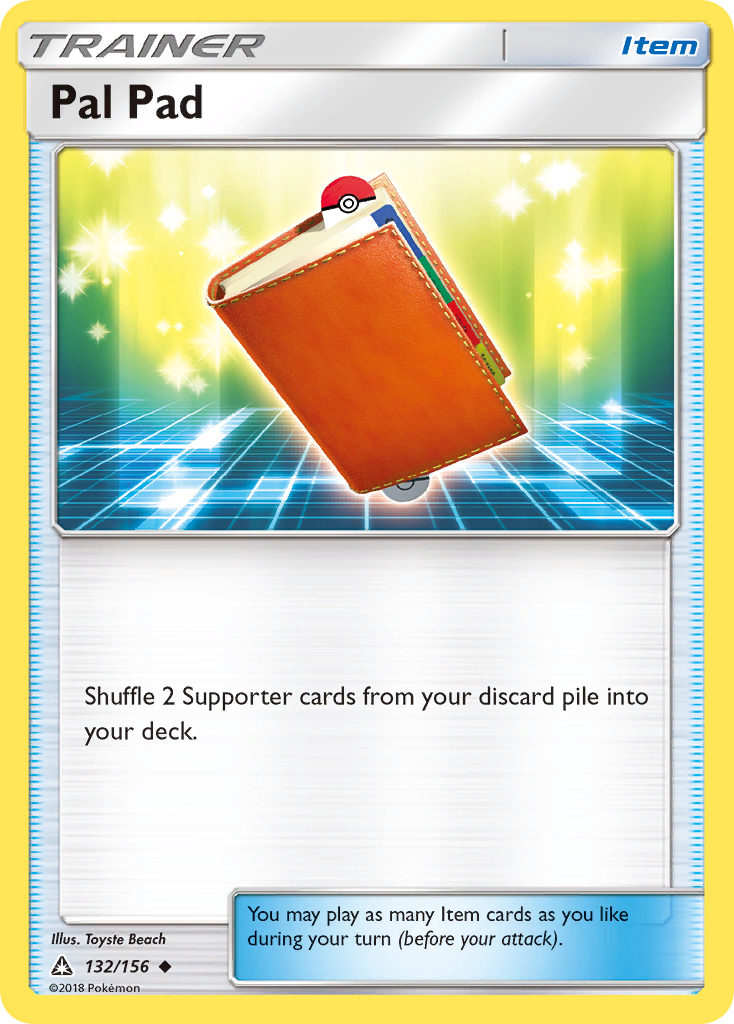 Pal Pad (132/156) [Sun & Moon: Ultra Prism] | Card Merchant Takapuna