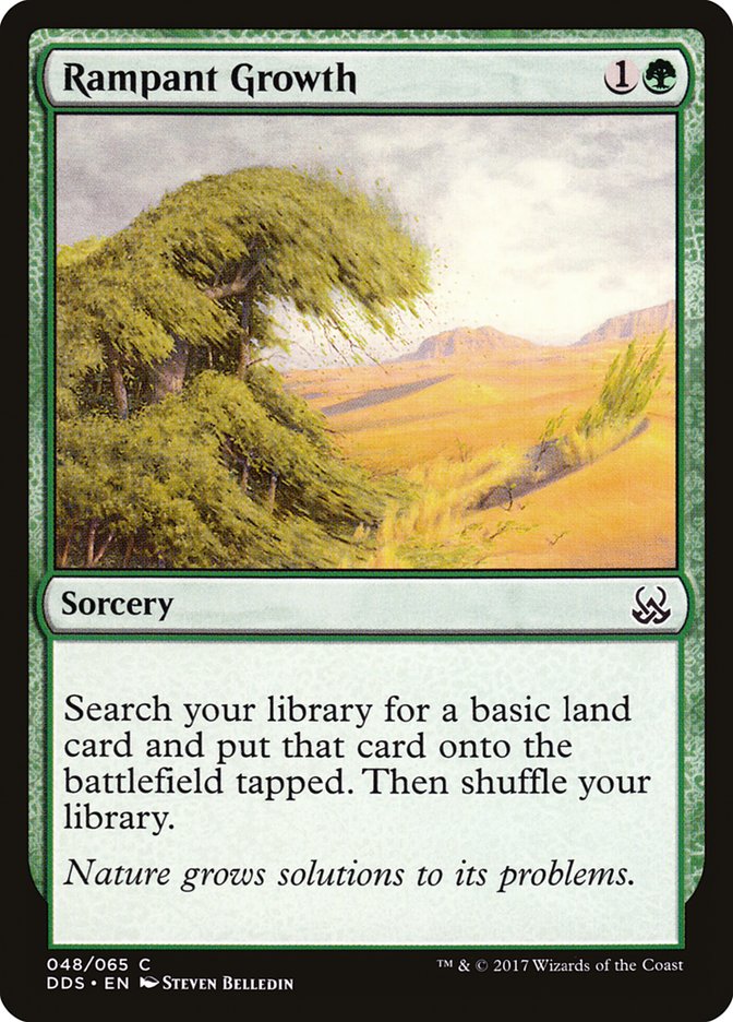 Rampant Growth [Duel Decks: Mind vs. Might] | Card Merchant Takapuna