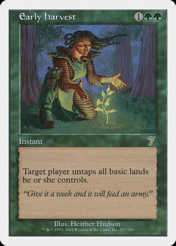 Early Harvest [Seventh Edition] | Card Merchant Takapuna