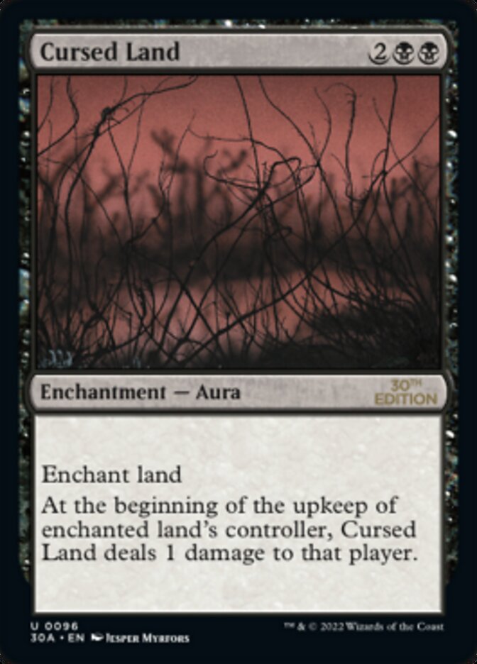 Cursed Land [30th Anniversary Edition] | Card Merchant Takapuna