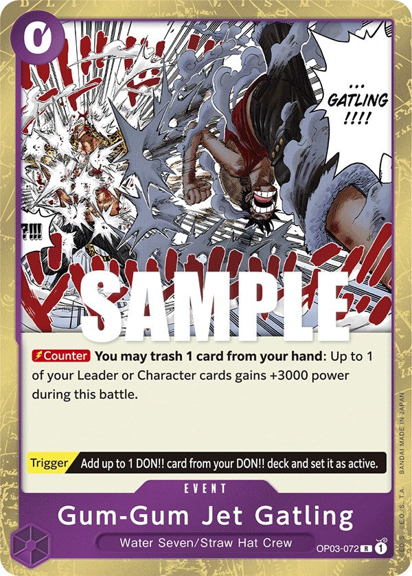 Gum-Gum Jet Gatling [Pillars of Strength] | Card Merchant Takapuna