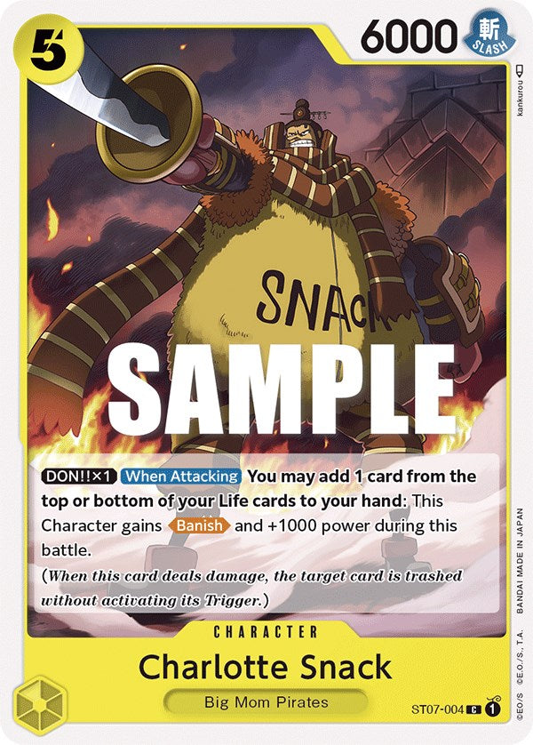 Charlotte Snack [Starter Deck: Big Mom Pirates] | Card Merchant Takapuna