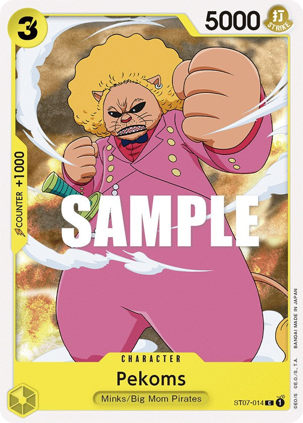 Pekoms [Starter Deck: Big Mom Pirates] | Card Merchant Takapuna