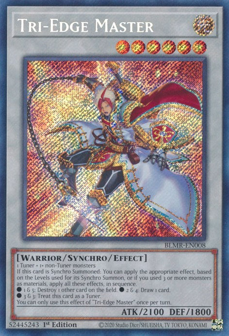 Tri-Edge Master [BLMR-EN008] Secret Rare | Card Merchant Takapuna