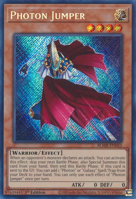 Photon Jumper [BLMR-EN043] Secret Rare | Card Merchant Takapuna