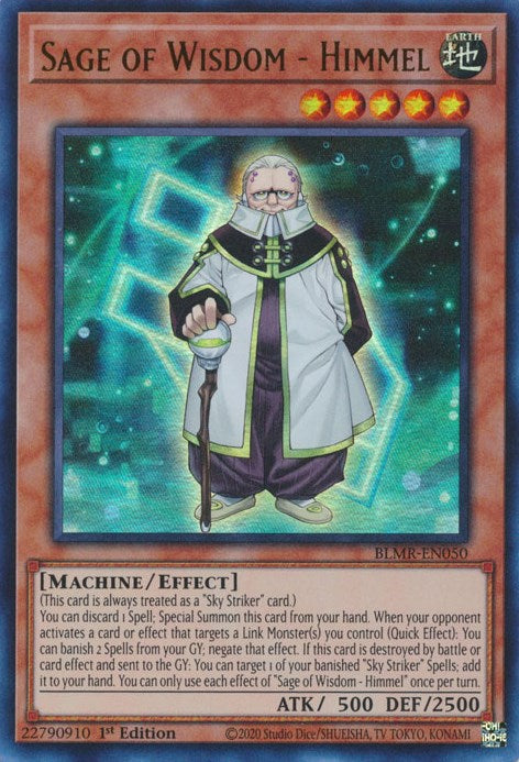 Sage of Wisdom - Himmel [BLMR-EN050] Ultra Rare | Card Merchant Takapuna