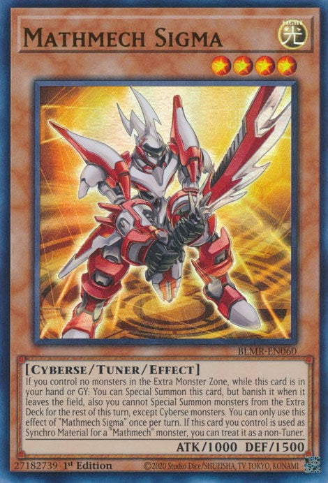 Mathmech Sigma [BLMR-EN060] Ultra Rare | Card Merchant Takapuna