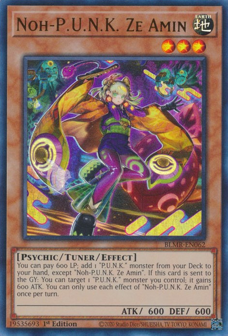 Noh-P.U.N.K. Ze Amin [BLMR-EN062] Ultra Rare | Card Merchant Takapuna