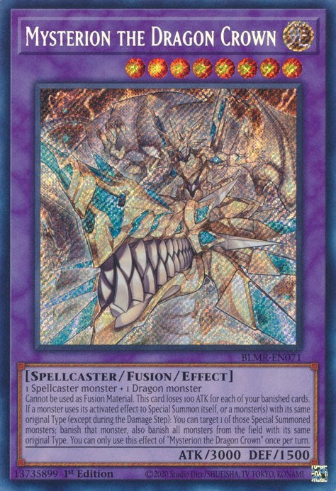 Mysterion the Dragon Crown [BLMR-EN071] Secret Rare | Card Merchant Takapuna