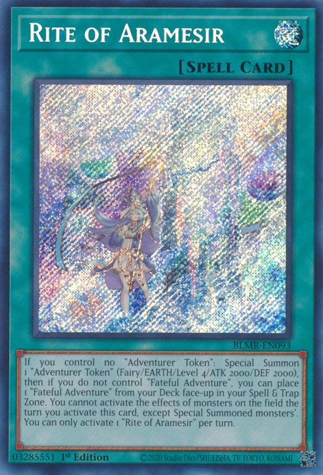 Rite of Aramesir [BLMR-EN093] Secret Rare | Card Merchant Takapuna