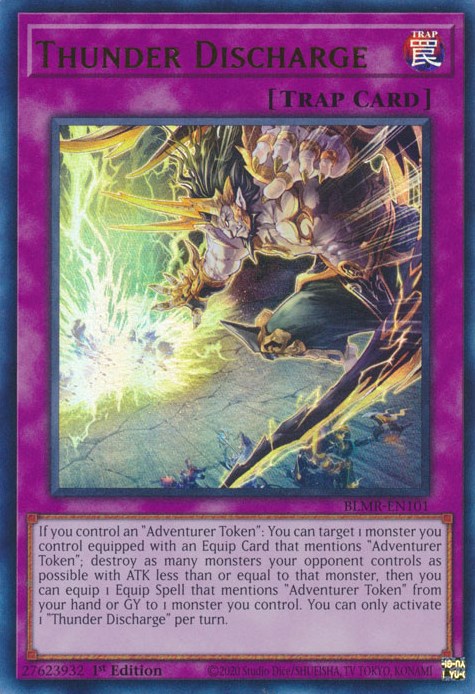 Thunder Discharge [BLMR-EN101] Ultra Rare | Card Merchant Takapuna