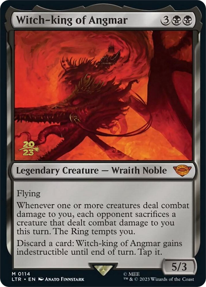 Witch-king of Angmar [The Lord of the Rings: Tales of Middle-Earth Prerelease Promos] | Card Merchant Takapuna