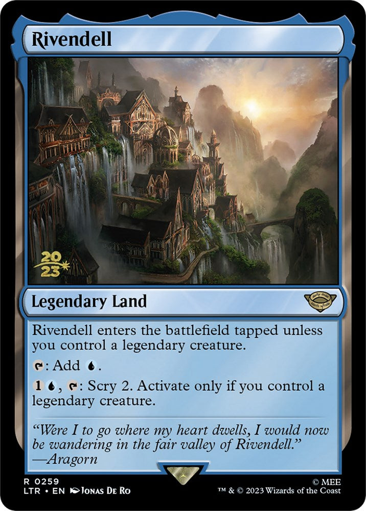 Rivendell [The Lord of the Rings: Tales of Middle-Earth Prerelease Promos] | Card Merchant Takapuna
