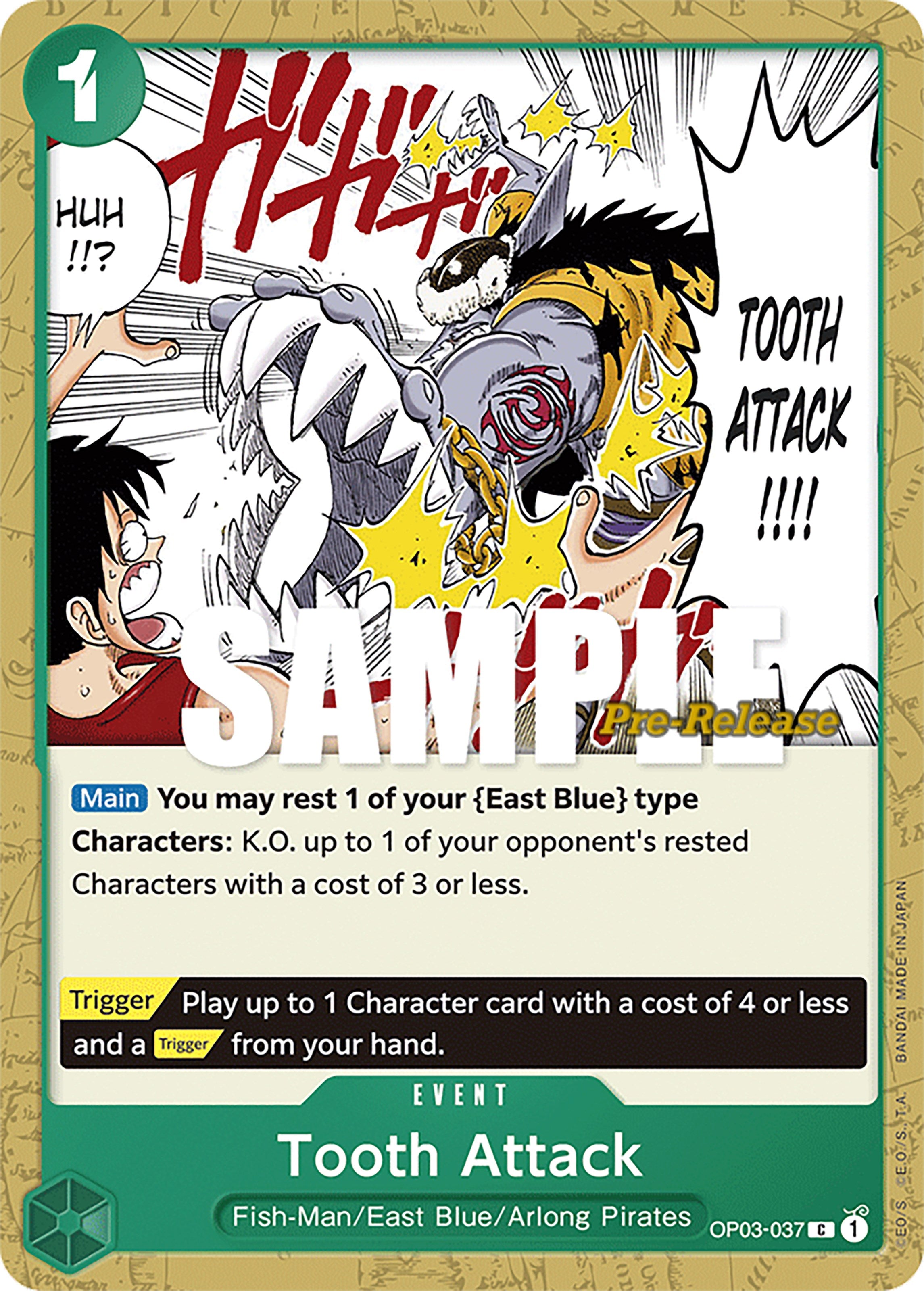 Tooth Attack [Pillars of Strength Pre-Release Cards] | Card Merchant Takapuna