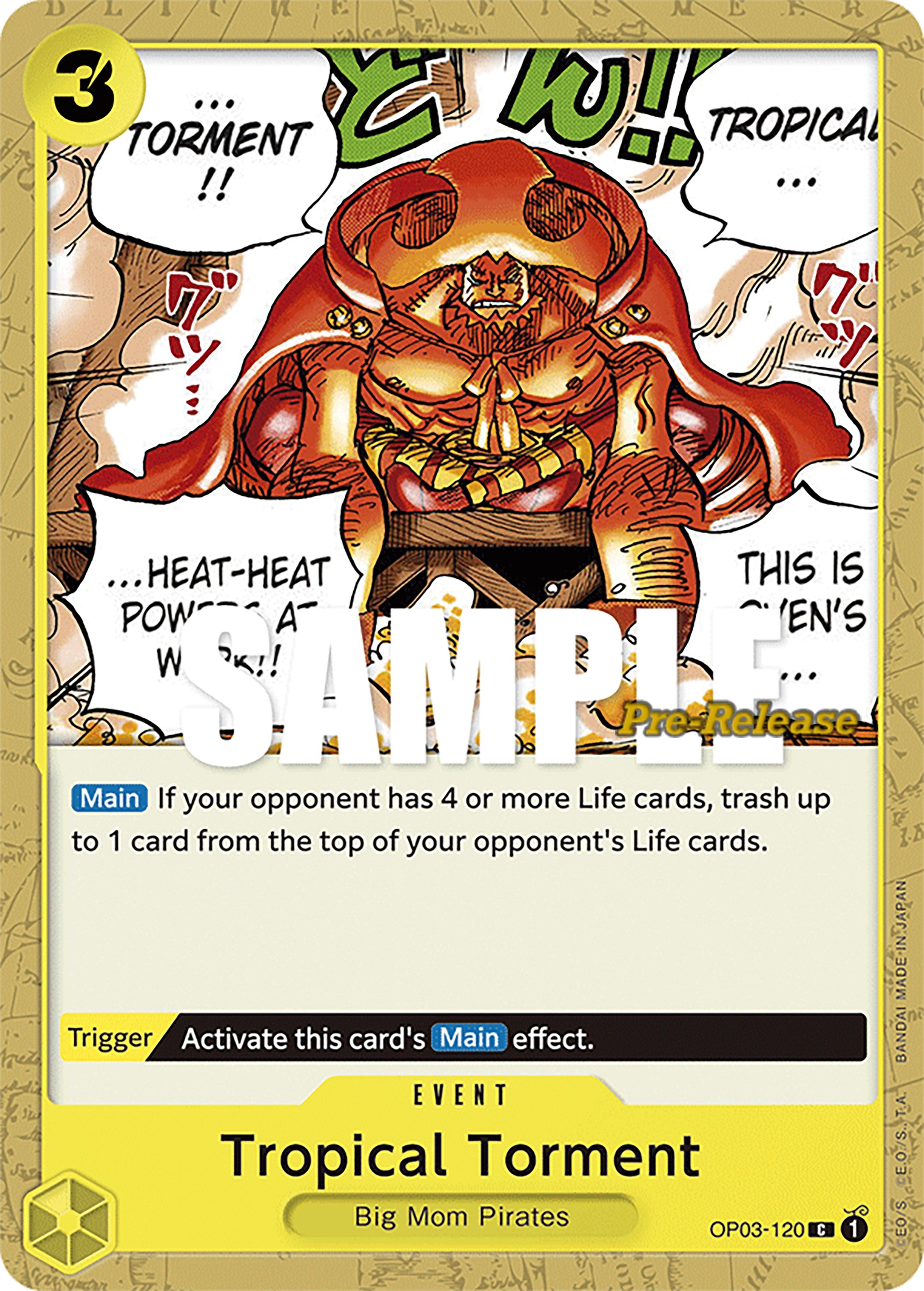 Tropical Torment [Pillars of Strength Pre-Release Cards] | Card Merchant Takapuna