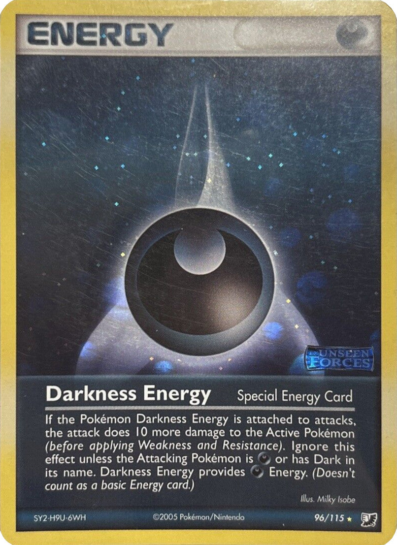 Darkness Energy (96/115) (Stamped) [EX: Unseen Forces] | Card Merchant Takapuna