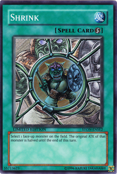 Shrink [STON-ENSE2] Super Rare | Card Merchant Takapuna
