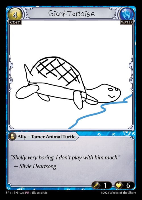 Giant Tortoise (023) [Supporter Pack 1] | Card Merchant Takapuna