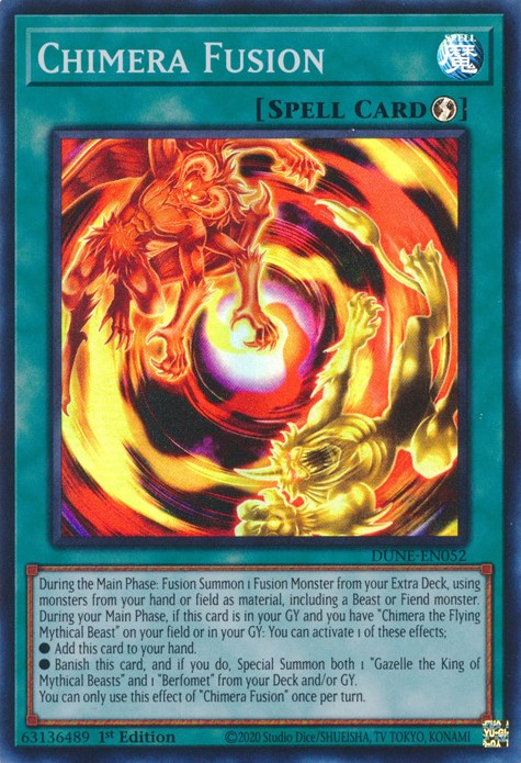 Chimera Fusion [DUNE-EN052] Super Rare | Card Merchant Takapuna
