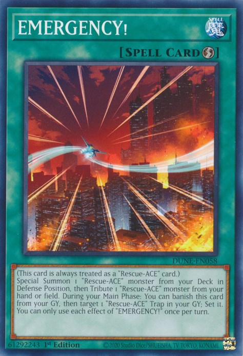 EMERGENCY! [DUNE-EN058] Common | Card Merchant Takapuna