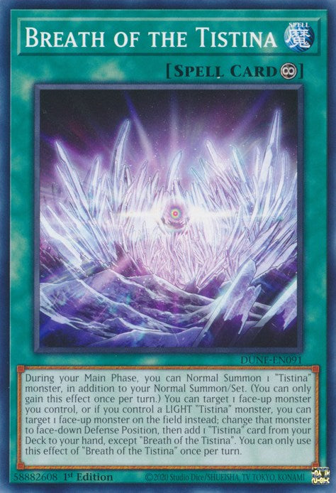 Breath of the Tistina [DUNE-EN091] Common | Card Merchant Takapuna