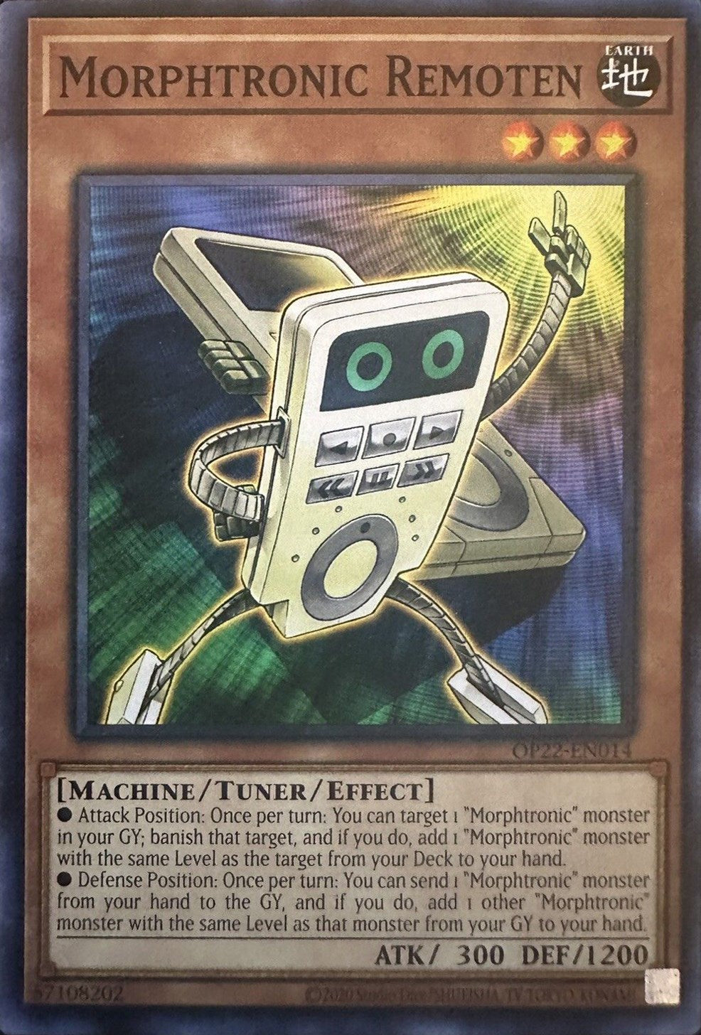 Morphtronic Remoten [OP22-EN014] Common | Card Merchant Takapuna