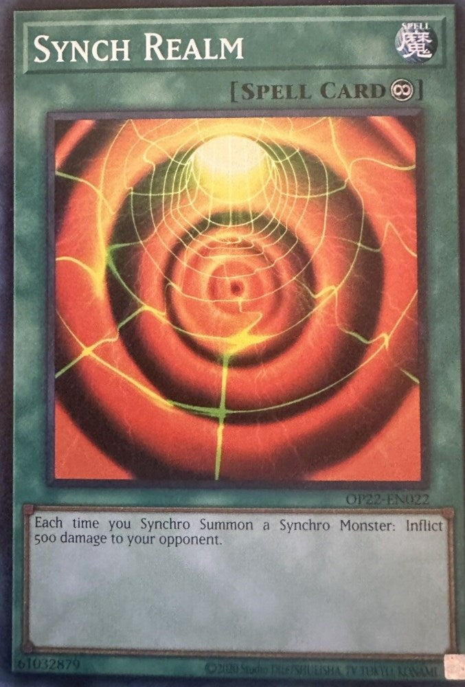 Synch Realm [OP22-EN022] Common | Card Merchant Takapuna