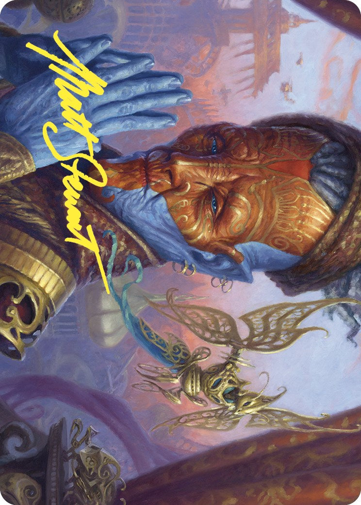 Padeem, Consul of Innovation Art Card (Gold-Stamped Signature) [Commander Masters Art Series] | Card Merchant Takapuna