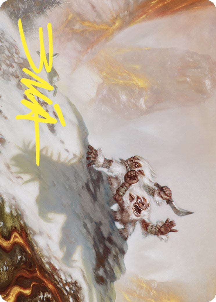 Dragon Fodder Art Card (Gold-Stamped Signature) [Commander Masters Art Series] | Card Merchant Takapuna