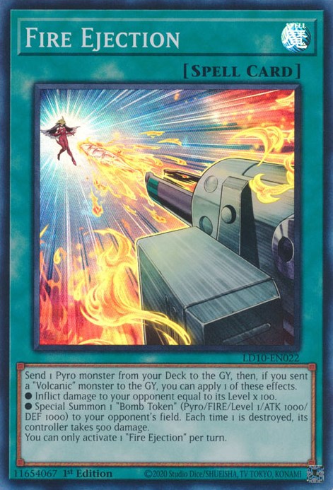 Fire Ejection [LD10-EN022] Super Rare | Card Merchant Takapuna