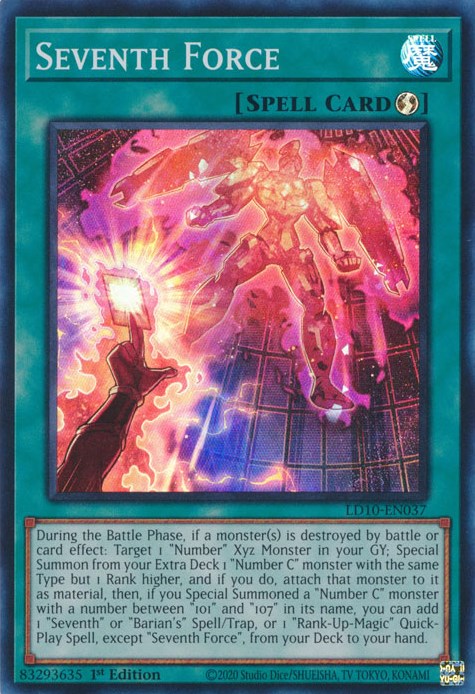 Seventh Force [LD10-EN037] Super Rare | Card Merchant Takapuna