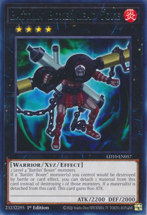 Battlin' Boxer Lead Yoke [LD10-EN057] Rare | Card Merchant Takapuna