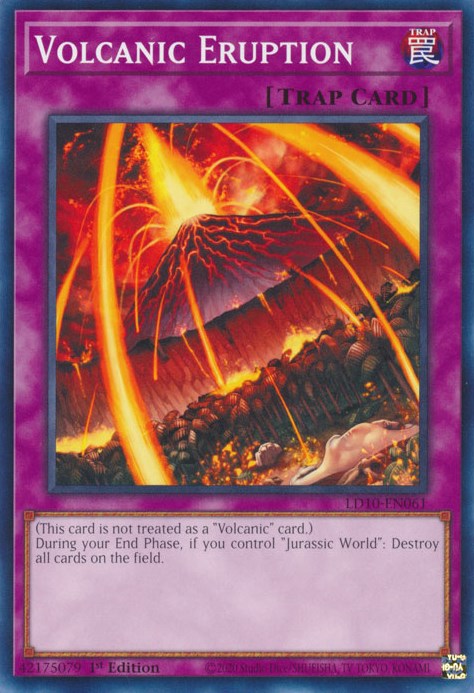 Volcanic Eruption [LD10-EN061] Common | Card Merchant Takapuna