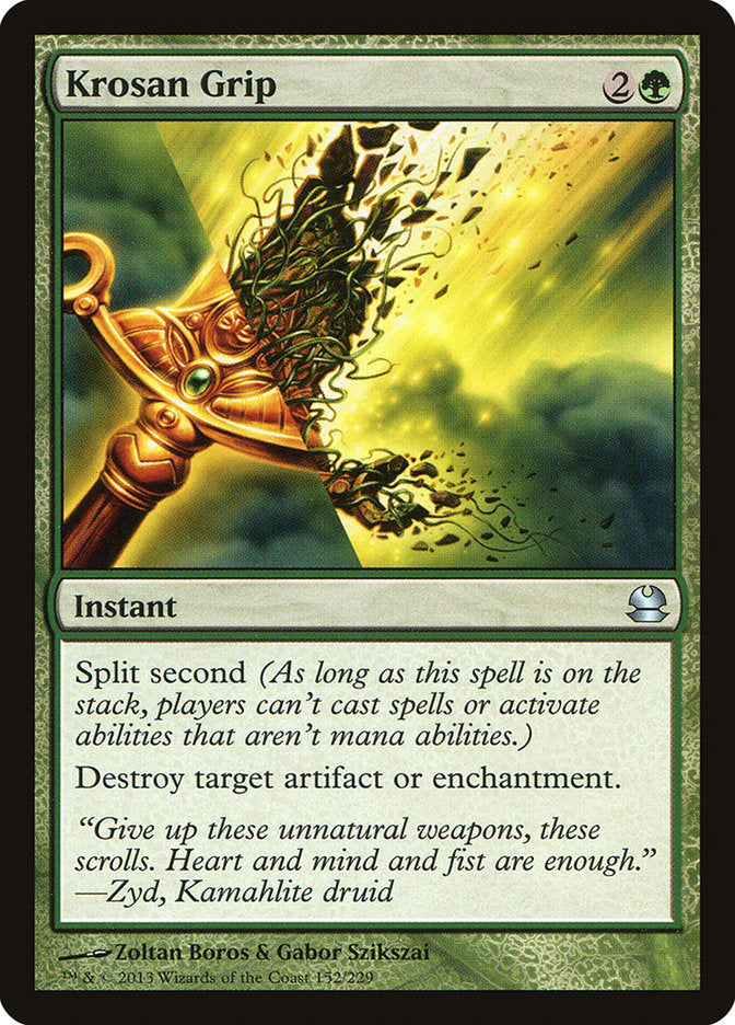 Krosan Grip [Modern Masters] | Card Merchant Takapuna
