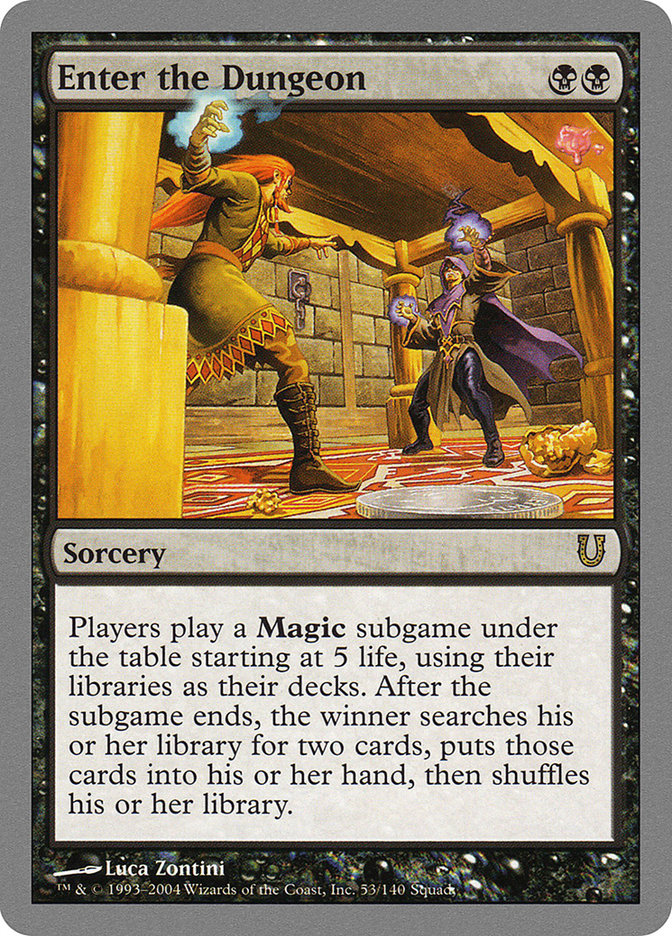Enter the Dungeon [Unhinged] | Card Merchant Takapuna