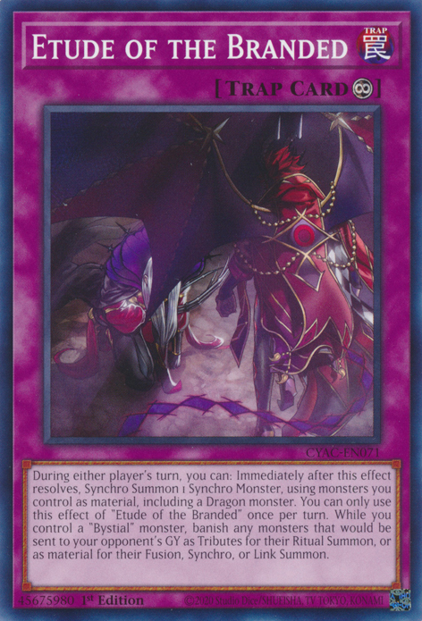 Etude of the Branded [CYAC-EN071] Common | Card Merchant Takapuna
