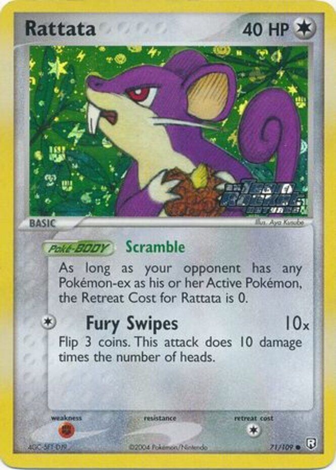 Rattata (71/109) (Stamped) [EX: Team Rocket Returns] | Card Merchant Takapuna