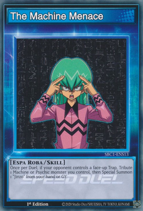 The Machine Menace [SBC1-ENS13] Common | Card Merchant Takapuna
