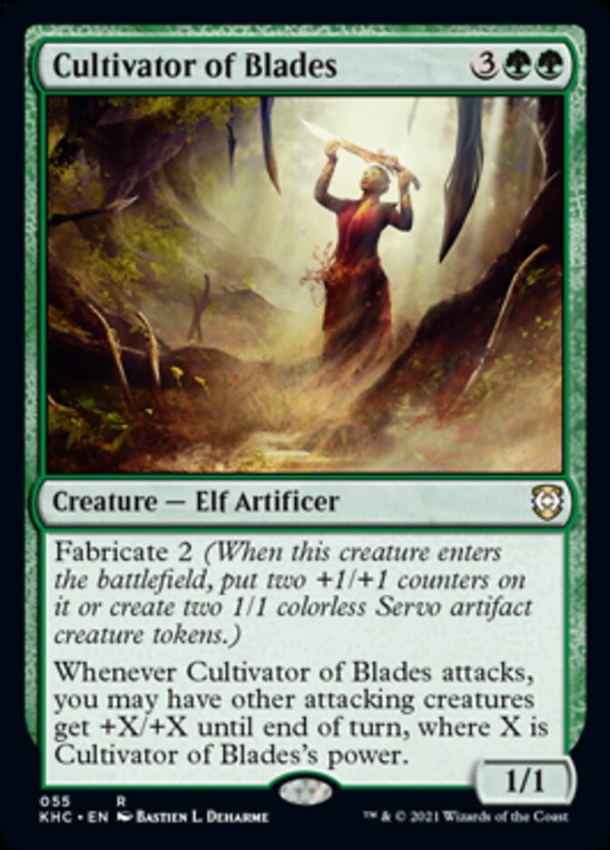 Cultivator of Blades [Kaldheim Commander] | Card Merchant Takapuna