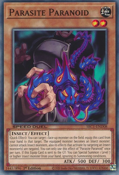 Parasite Paranoid [SBC1-END08] Common | Card Merchant Takapuna