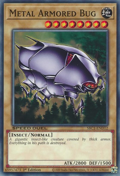 Metal Armored Bug [SBC1-END12] Common | Card Merchant Takapuna