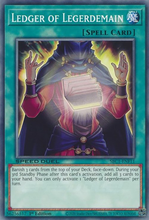 Ledger of Legerdemain [SBC1-ENF11] Common | Card Merchant Takapuna