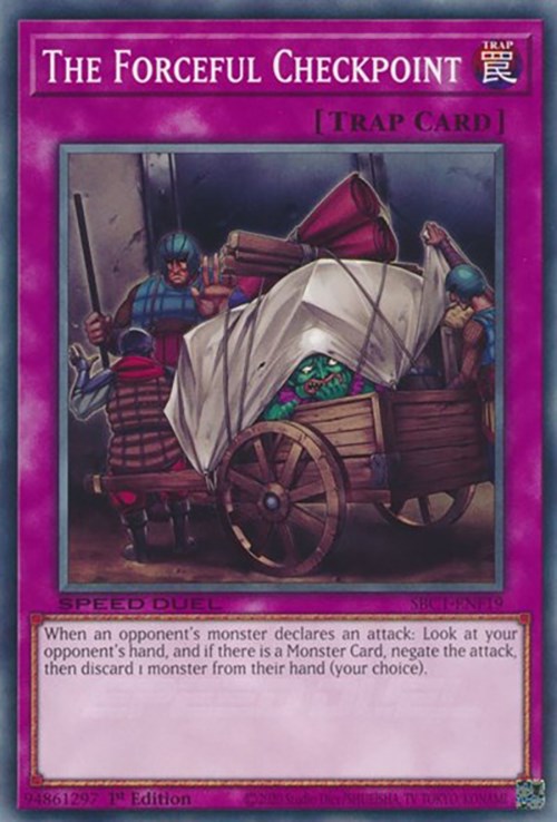The Forceful Checkpoint [SBC1-ENF19] Common | Card Merchant Takapuna
