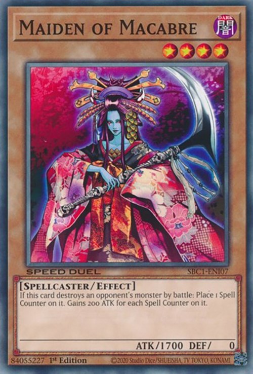Maiden of Macabre [SBC1-ENI07] Common | Card Merchant Takapuna