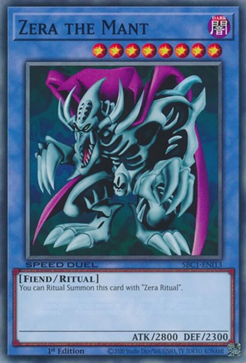 Zera the Mant [SBC1-ENI13] Common | Card Merchant Takapuna